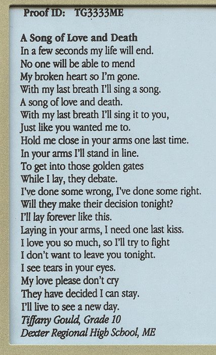 A Song of Love and Death